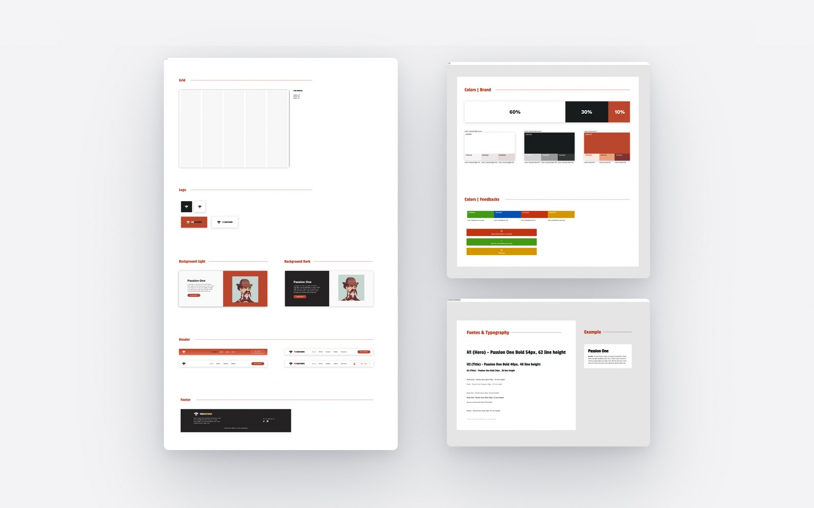 Guia de estilo e componentes do NFT Bastards